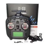 FLYSKY FS-ST8 2.4G 10CH ANT RGB Assistant 3.0 Radio with FS-SR8 for RC Airplane Car Boat Robot Drone